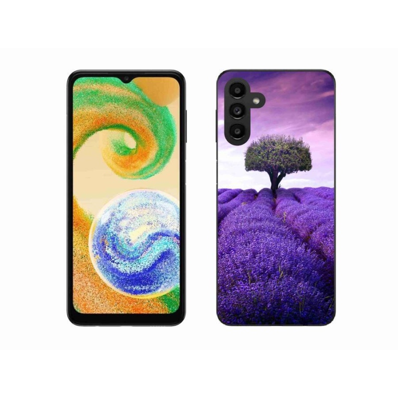 Zselés borítás mmCase Samsung Galaxy A04s (164.7x76.7x9.1mm) - levendula rét