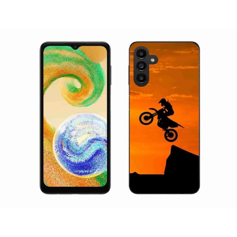 Zselés borítás mmCase mobiltelefonhoz Samsung Galaxy A04s (164.7x76.7x9.1mm) - motocross