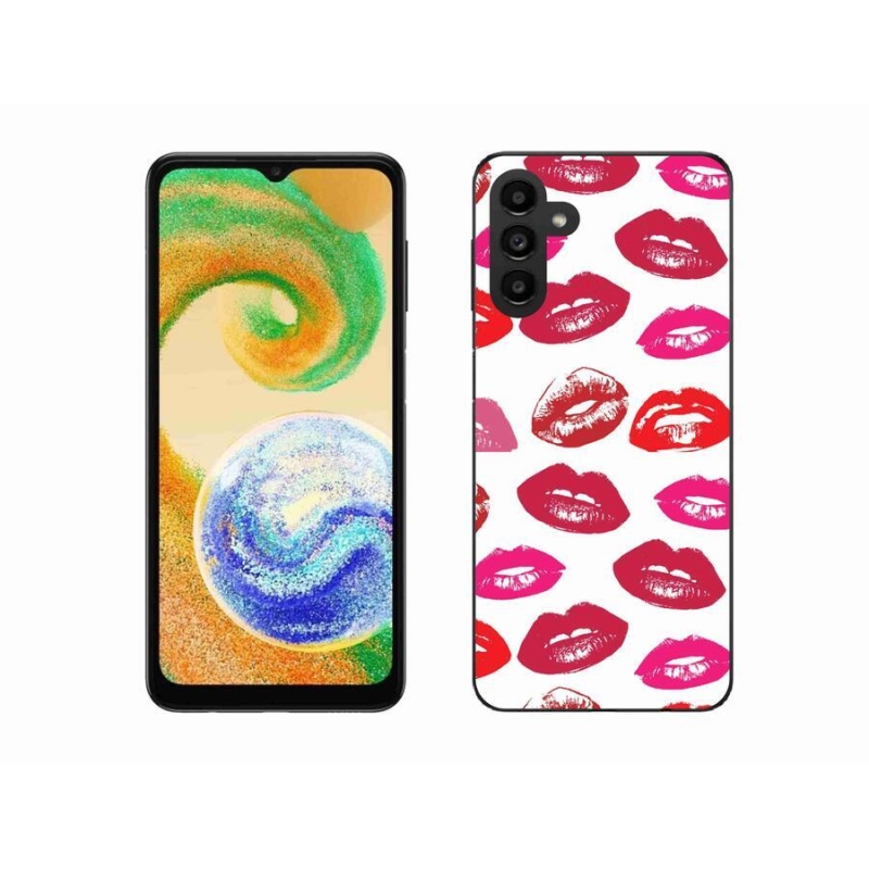 Zselés borítás mmCase mobiltelefonhoz Samsung Galaxy A04s (164.7x76.7x9.1mm) - ajkak