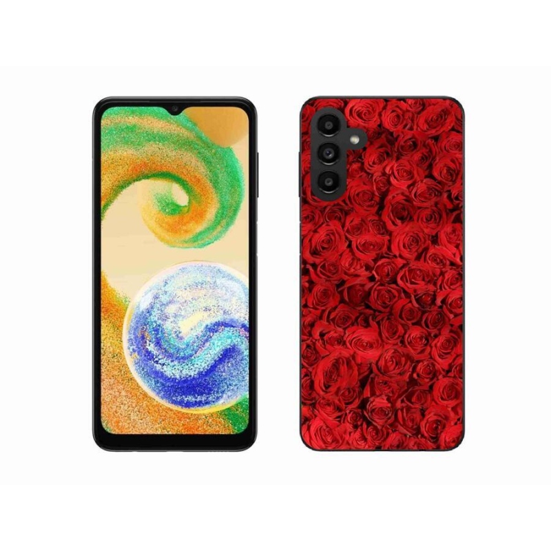 Zselés borítás mmCase mobiltelefonhoz Samsung Galaxy A04s (164.7x76.7x9.1mm) - rózsaszínű