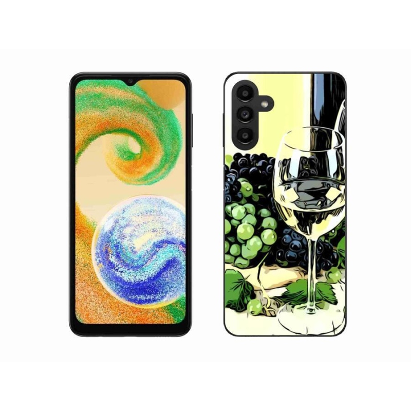 Zselés borító mmCase mobiltelefonhoz Samsung Galaxy A04s (164.7x76.7x9.1mm) - borospohár