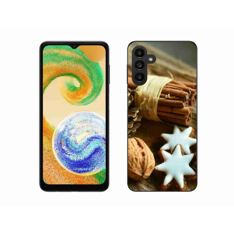 Zselés borítás mmCase Samsung Galaxy A04s (164.7x76.7x9.1mm) - fahéj és mézeskalács) számára