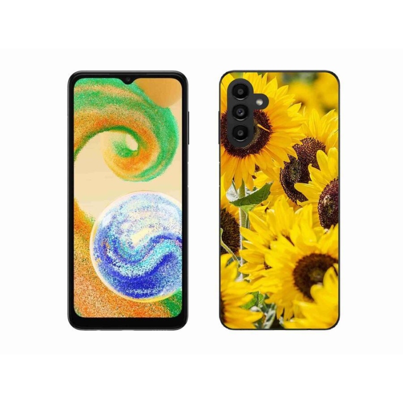 Zselés borítás mmCase Samsung Galaxy A04s (164.7x76.7x9.1mm) - napraforgó