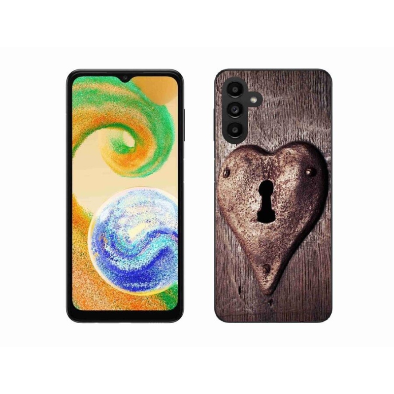 Gél borítás mmCase Samsung Galaxy A04s (164.7x76.7x9.1mm) - szív alakú zárral