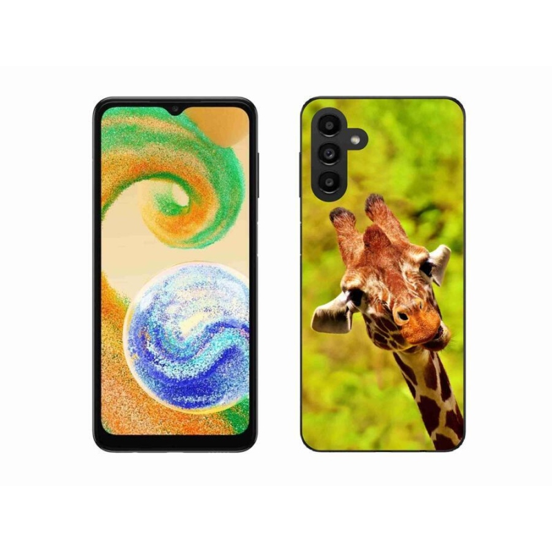 Zselés borítás mmCase Samsung Galaxy A04s (164.7x76.7x9.1mm) - zsiráf