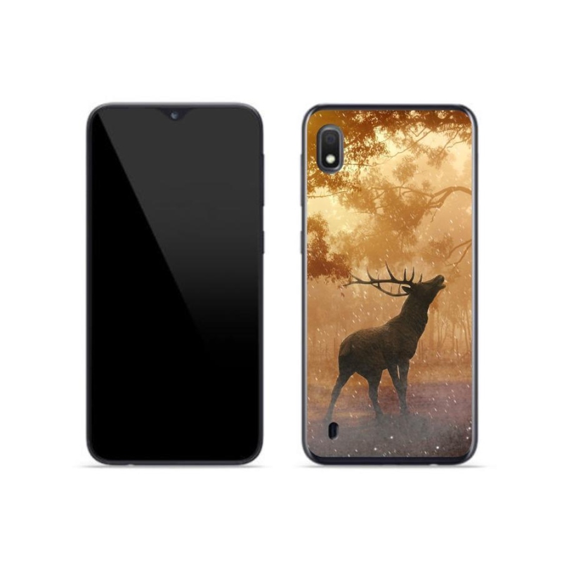 Zselés borítás mmCase Samsung Galaxy A10 készülékhez - szarvas a vadászaton