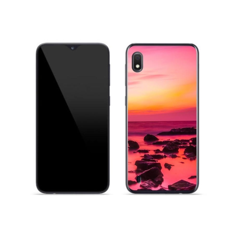 Gél borítás mmCase Samsung Galaxy A10 készülékhez - tenger és ragyogás