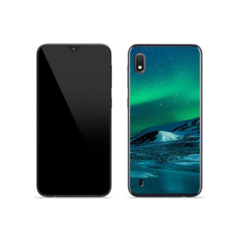 Gél borítás mmCase Samsung Galaxy A10 készülékhez - sarki fény