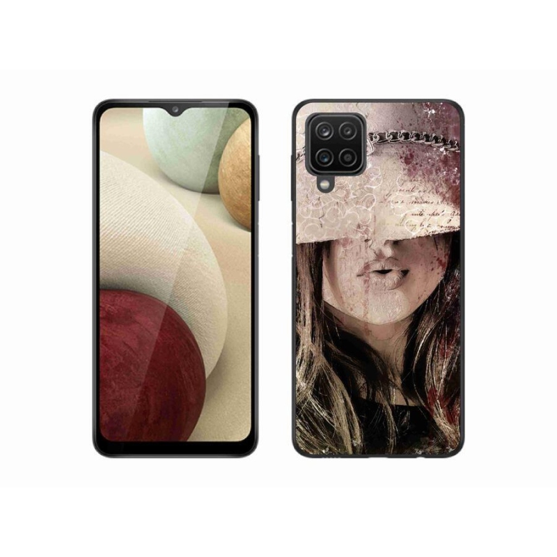 Gél borítás mmCase Samsung Galaxy A12 - lányhoz