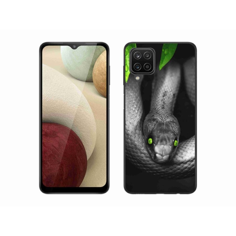 Gél védőburkolat mmCase Samsung Galaxy A12 - kígyó
