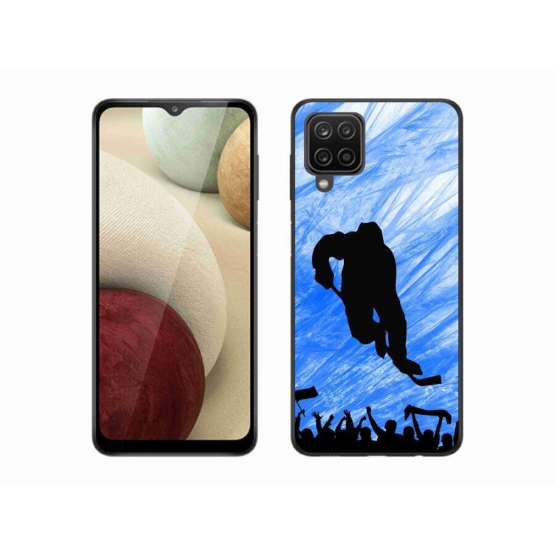 Gél borítás mmCase Samsung Galaxy A12 - hokis játékoshoz