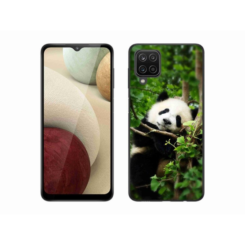 Zselés borítás mmCase Samsung Galaxy A12 készülékhez - panda