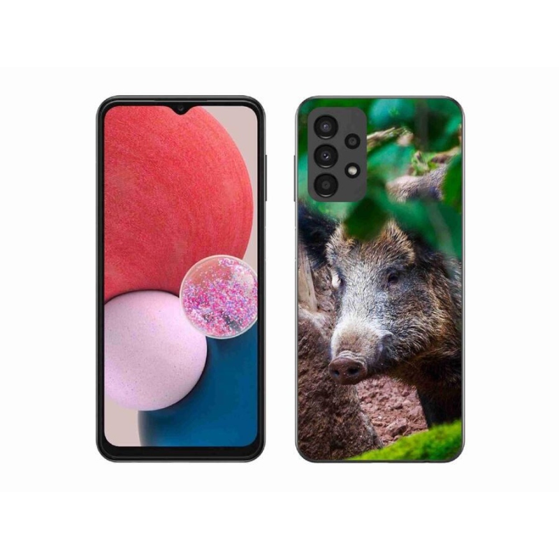 Gél borító mmCase Samsung Galaxy A13 4G - vaddisznóhoz