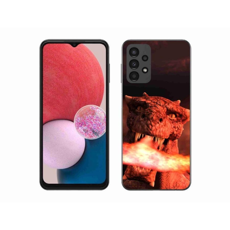 Gél védőburkolat mmCase Samsung Galaxy A13 4G - sárkány