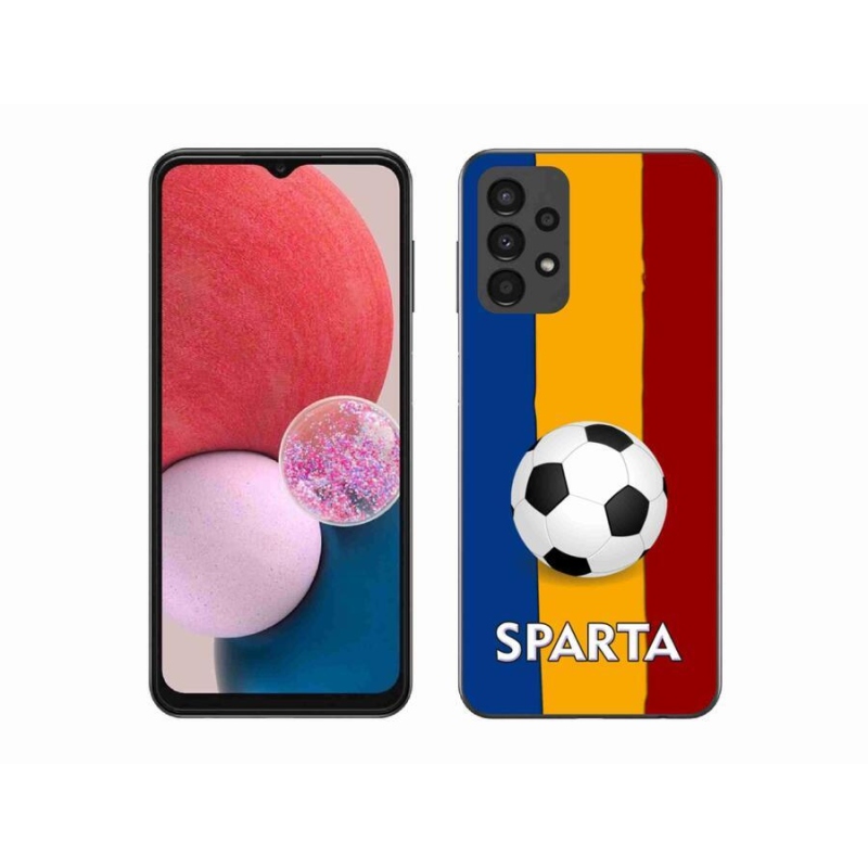 Gél borítás mmCase Samsung Galaxy A13 4G - futball 1