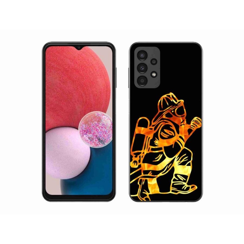 Zselés borítás mmCase Samsung Galaxy A13 4G - tűzoltó 1