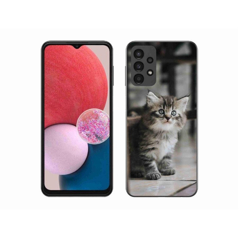 Gél védőhuzat mmCase Samsung Galaxy A13 4G - cica