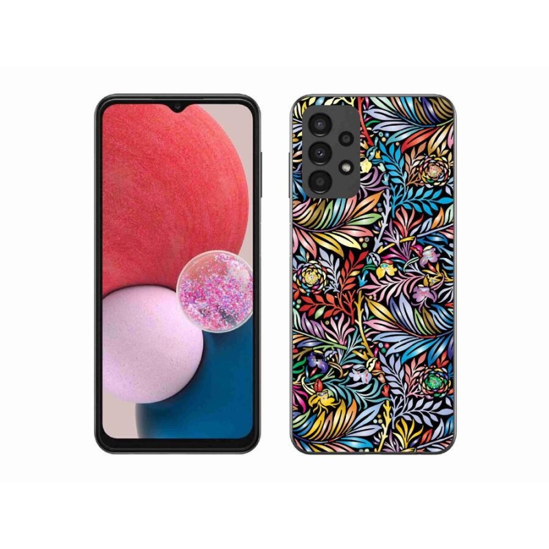 Gél borítás mmCase Samsung Galaxy A13 4G - virágok 5