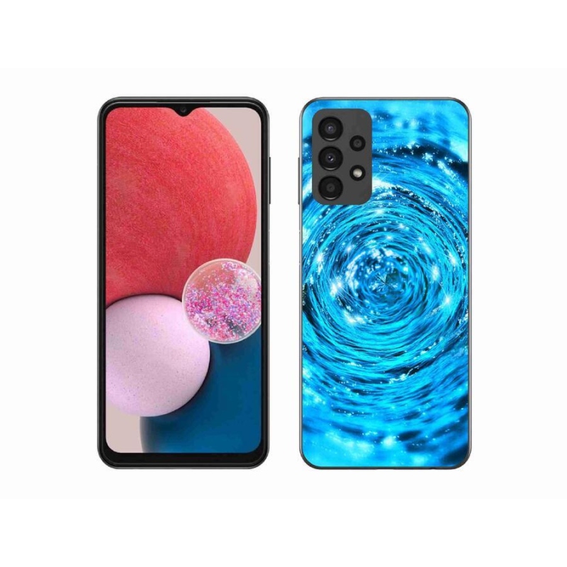 Gél borítás mmCase Samsung Galaxy A13 4G - water vortex - Samsung Galaxy A13 4G - vízörvény