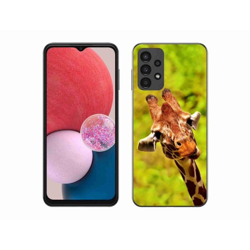 Zselés borítás mmCase Samsung Galaxy A13 4G - zsiráf