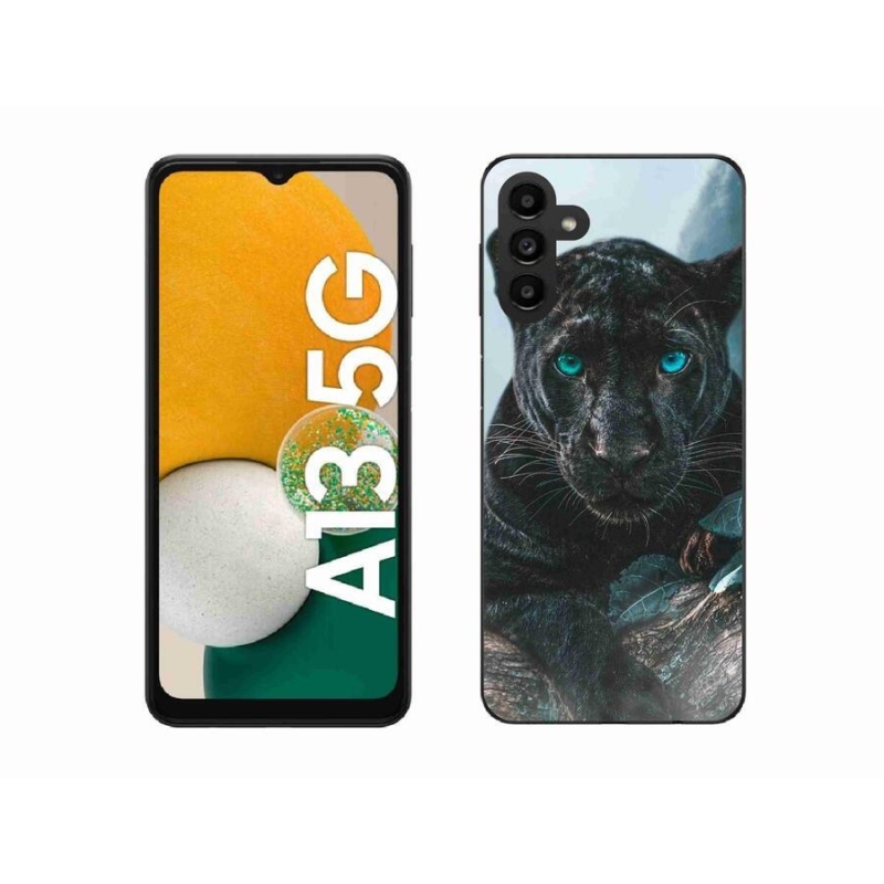 Gél védőhuzat mmCase Samsung Galaxy A13 5G - fekete párduc