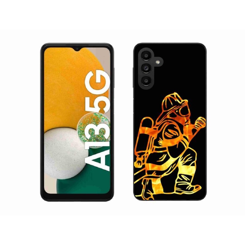Gél borítás mmCase Samsung Galaxy A13 5G - tűzoltó 1