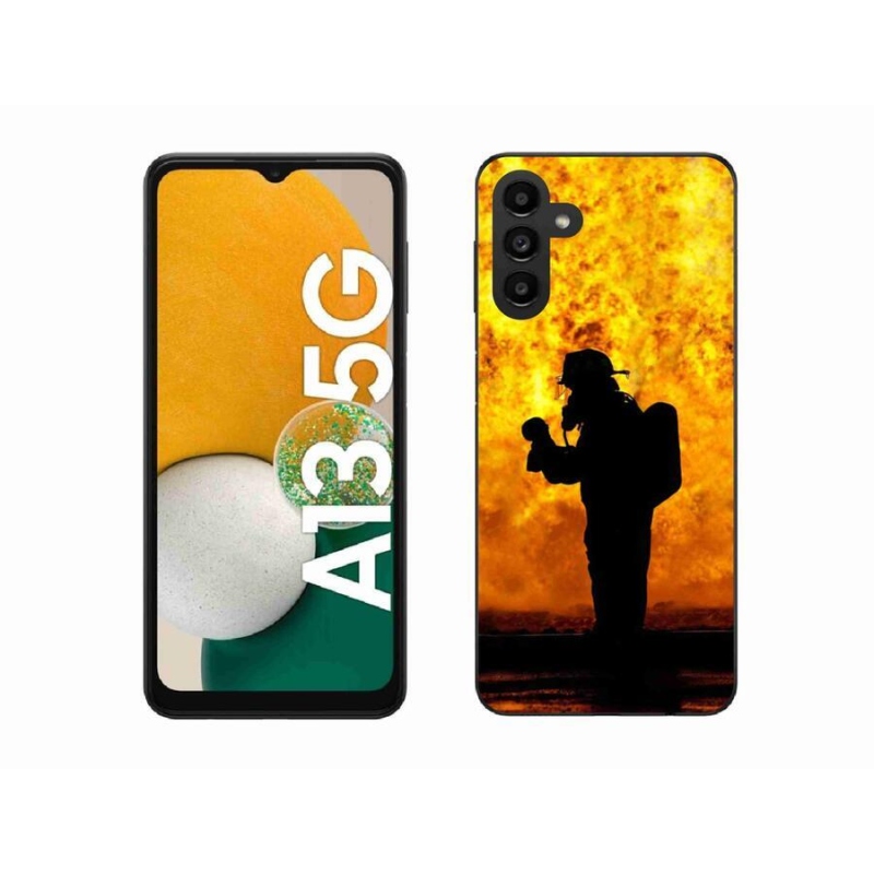 Gél borítás mmCase Samsung Galaxy A13 5G - tűzoltó számára