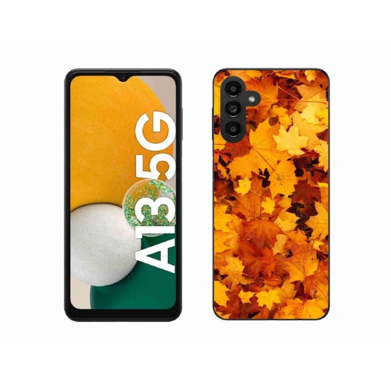 Gél borítás mmCase Samsung Galaxy A13 5G - juharlevelek - Samsung Galaxy A13 5G - Juharlevelek