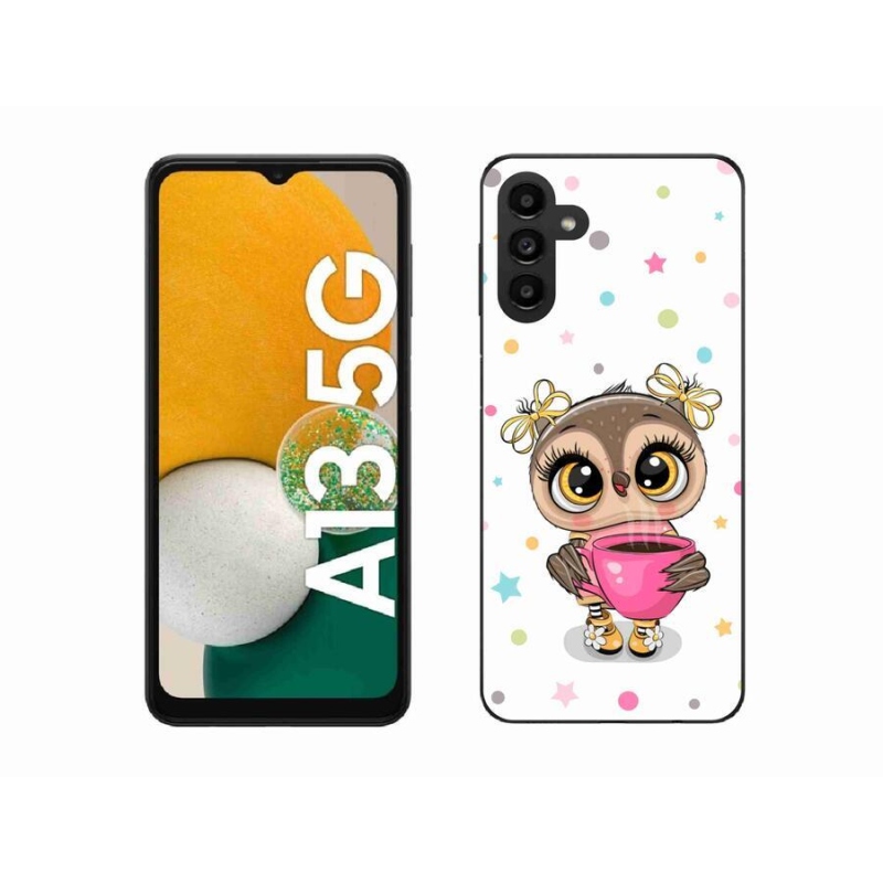Zselés borítás mmCase Samsung Galaxy A13 5G - rajzfilm bagolyhoz