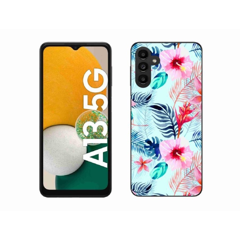Zselés borítás mmCase Samsung Galaxy A13 5G - virágok