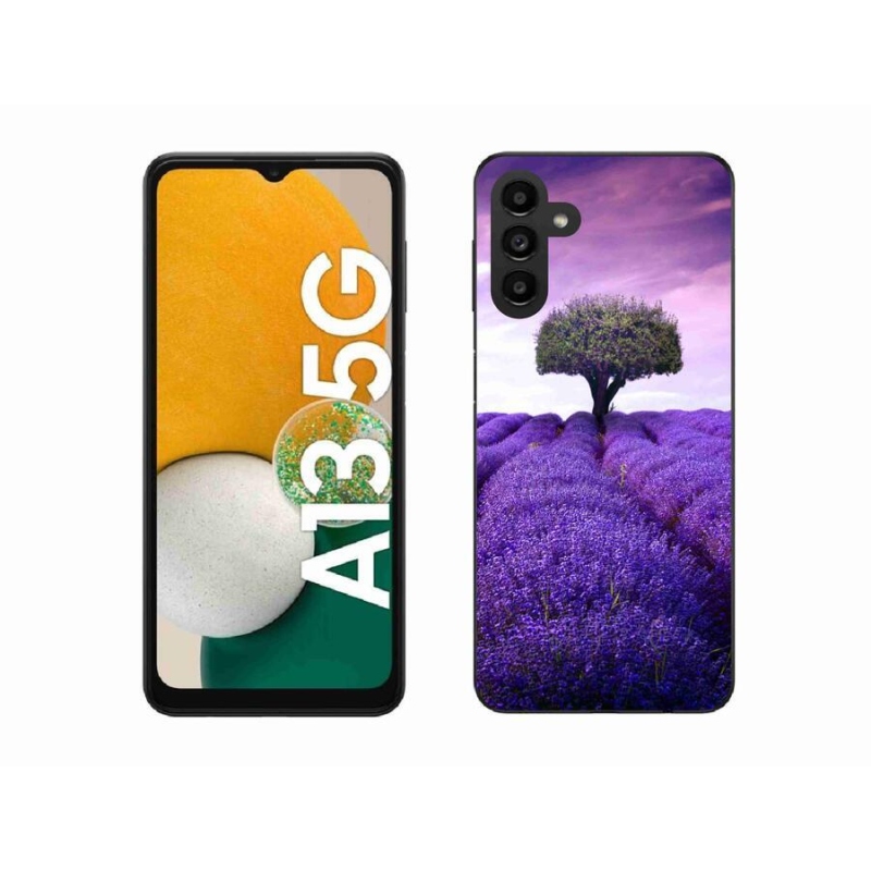 Gél védőhuzat mmCase Samsung Galaxy A13 5G - levendula rét