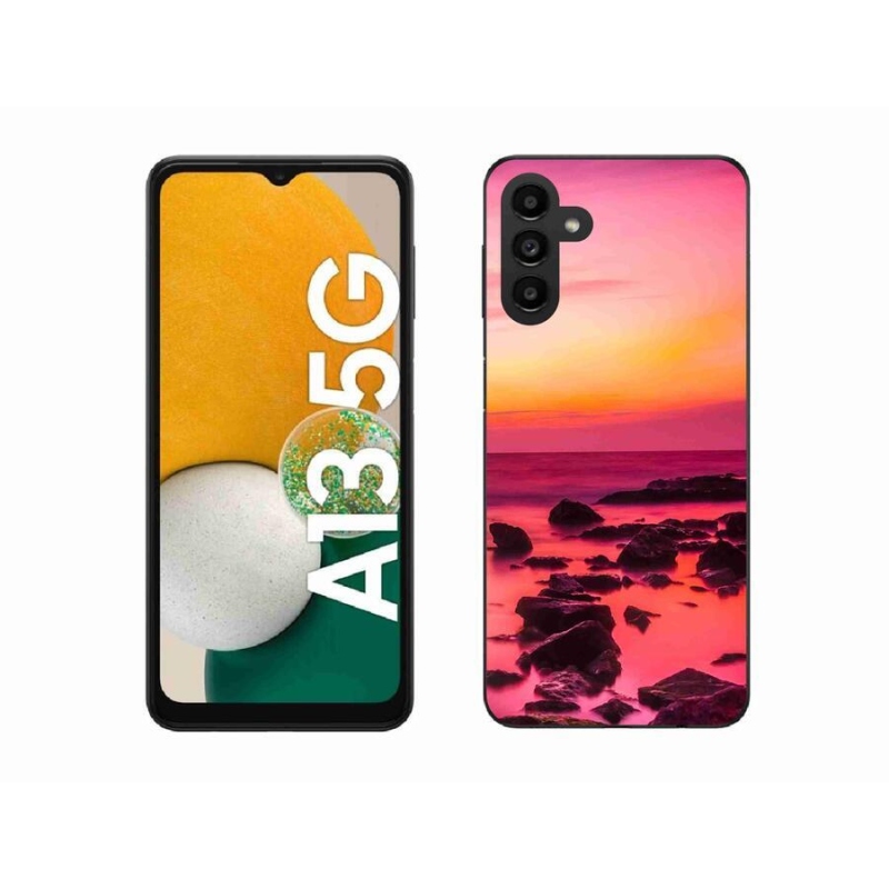 Gél borítás mmCase Samsung Galaxy A13 5G - tenger és ragyogás