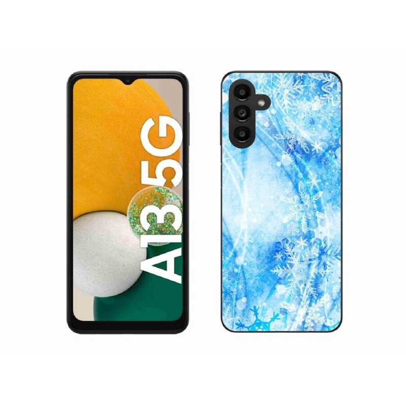 Gél védőhuzat mmCase Samsung Galaxy A13 5G - hópelyhekhez