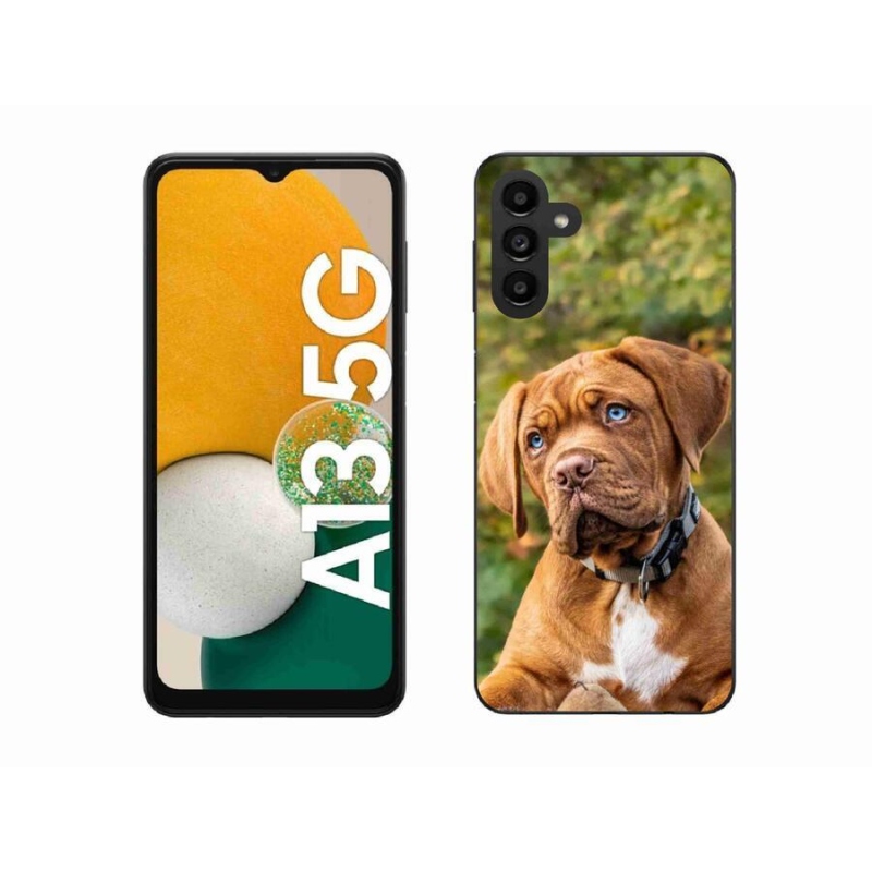 Zselés borítás mmCase Samsung Galaxy A13 5G - kölyökkutyakékhez