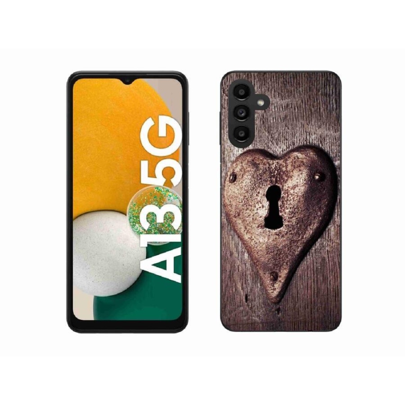 Zselés borítás mmCase Samsung Galaxy A13 5G - szív alakú zár