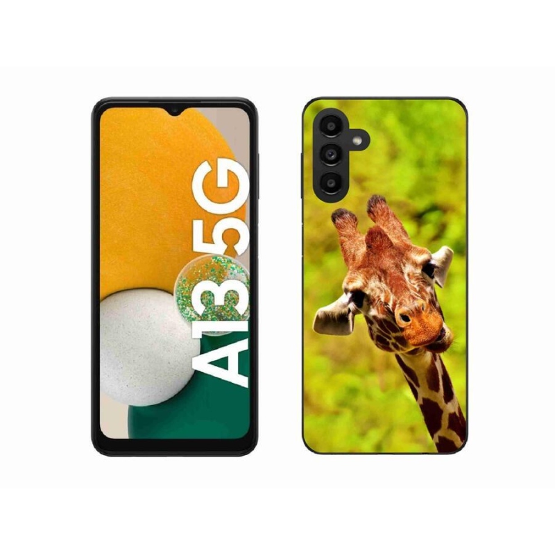 Zselés borítás mmCase Samsung Galaxy A13 5G - zsiráf