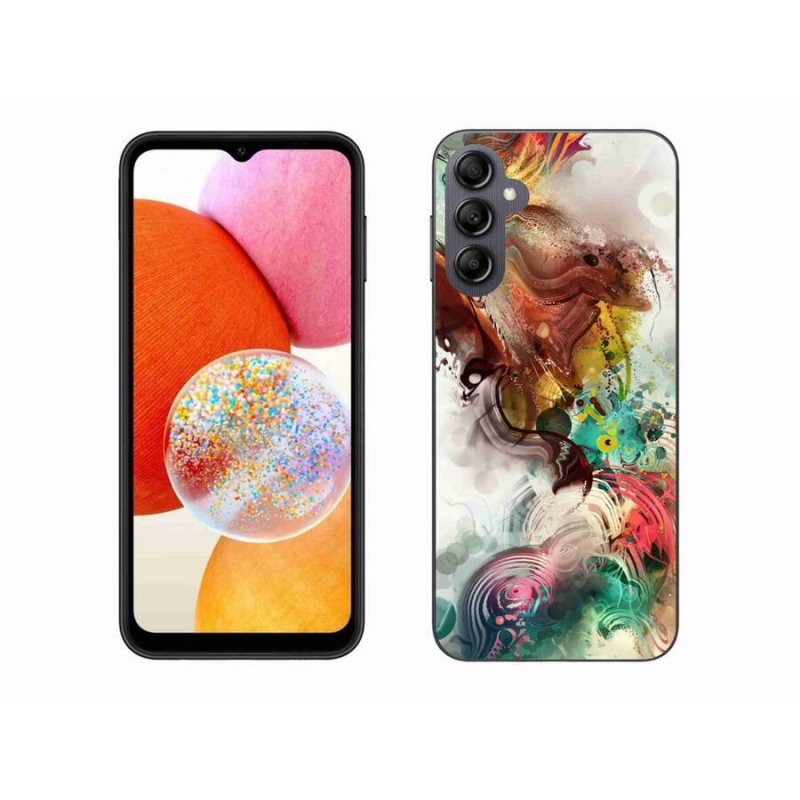 Zselés borítás mmCase Samsung Galaxy A14 4G/5G - absztrakt 1