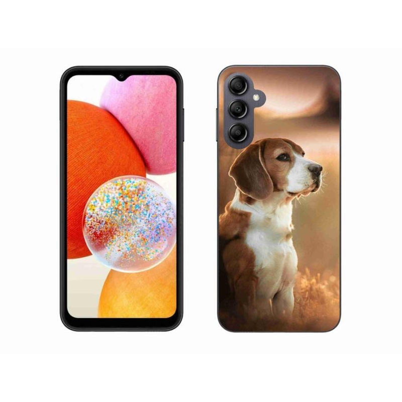 Gél védőburkolat mmCase Samsung Galaxy A14 4G/5G - bézs színben