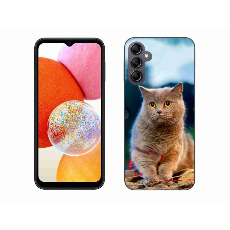 Gél védőhuzat mmCase Samsung Galaxy A14 4G/5G - brit kék 2