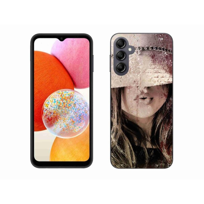 Gél borítás mmCase Samsung Galaxy A14 4G/5G - lányhoz