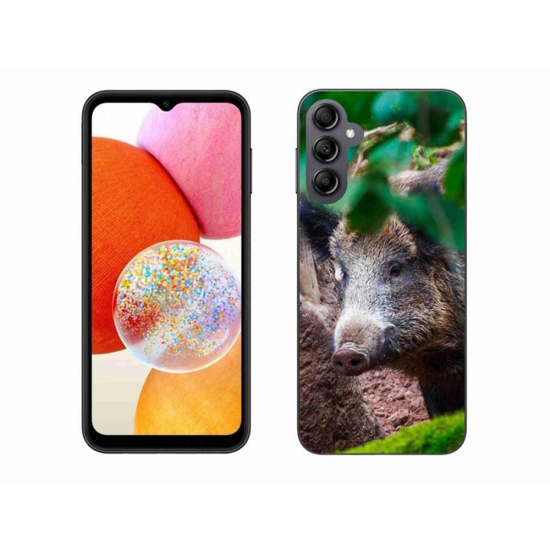 Gél borítás mmCase Samsung Galaxy A14 4G/5G - vaddisznóhoz