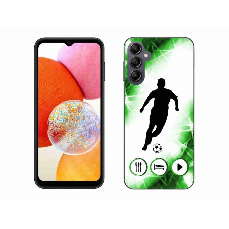 Zselés borítás mmCase Samsung Galaxy A14 4G/5G - focista számára