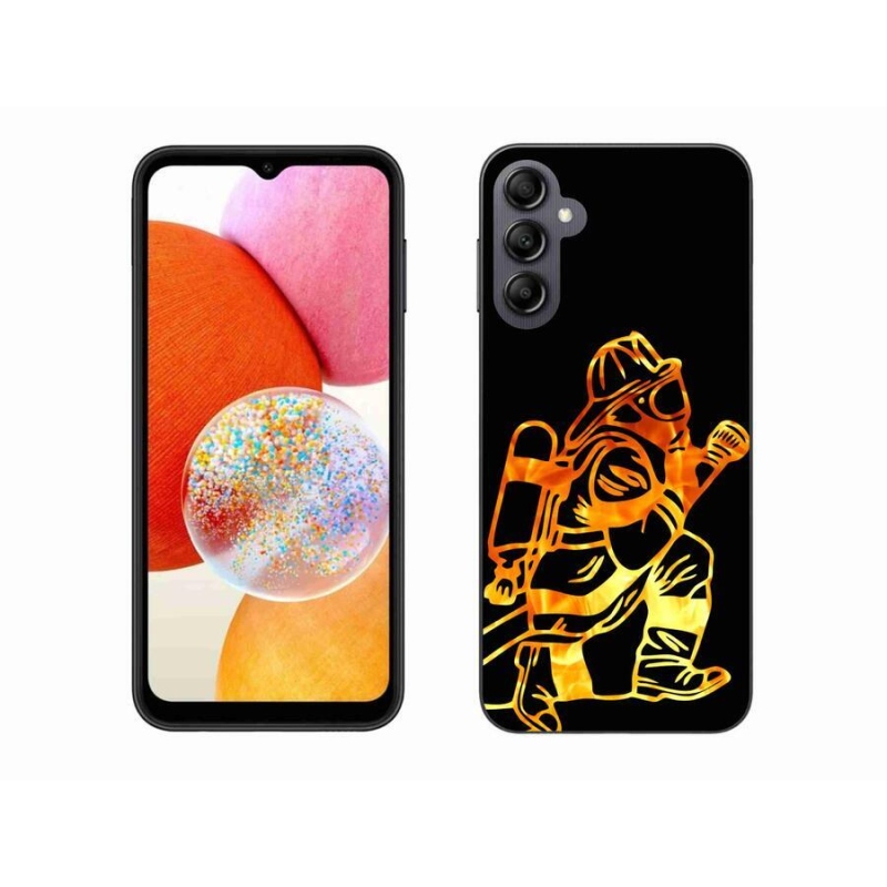 Zselés borítás mmCase Samsung Galaxy A14 4G/5G - tűzoltó 1
