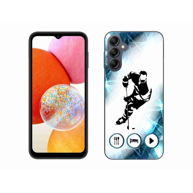 Gél borítás mmCase Samsung Galaxy A14 4G/5G - jégkorong 1