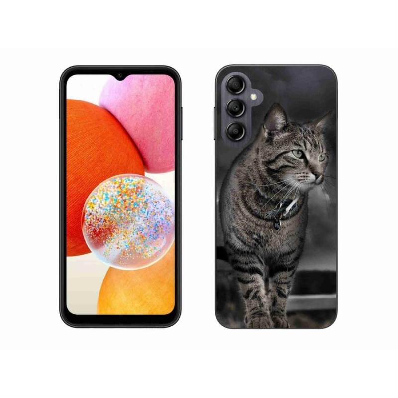 Zselés borítás mmCase Samsung Galaxy A14 4G/5G - macska