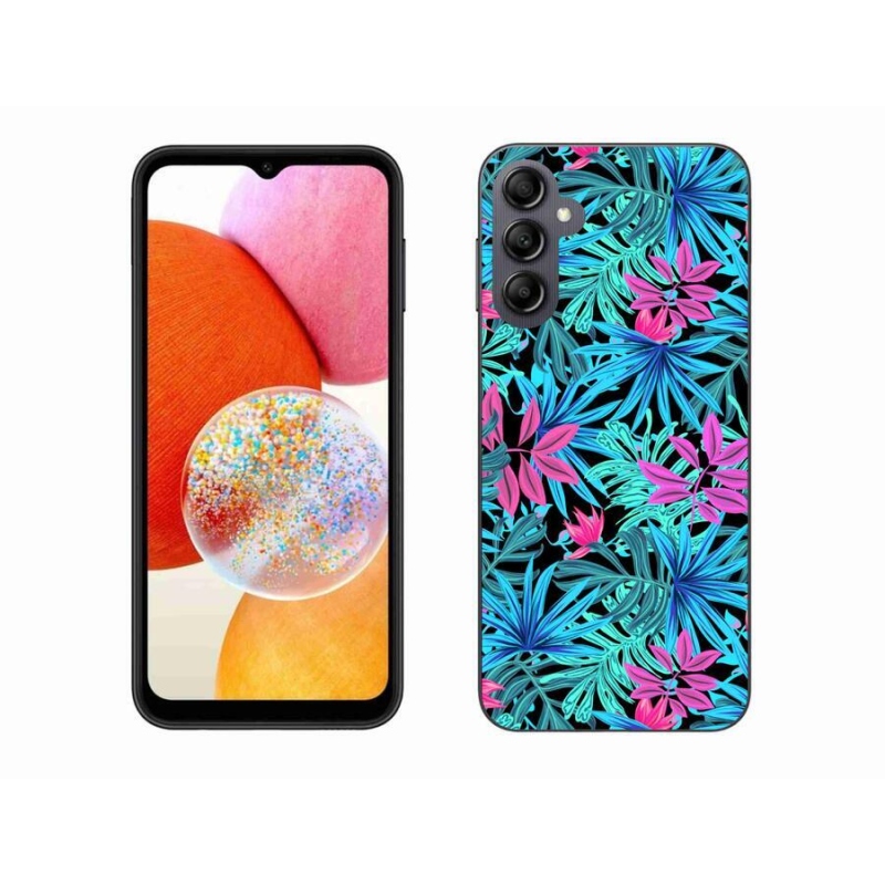 Gél borítás mmCase Samsung Galaxy A14 4G/5G - virágok 3