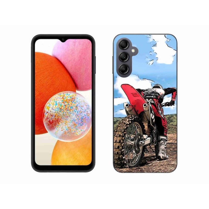 Gél védőburkolat mmCase Samsung Galaxy A14 4G/5G - moto