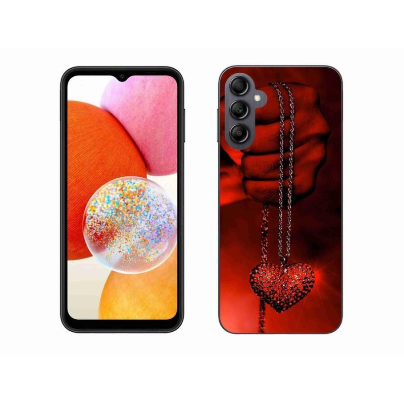 Gél borítás mmCase Samsung Galaxy A14 4G/5G - nyaklánc - Samsung Galaxy A14 4G/5G - nyaklánc