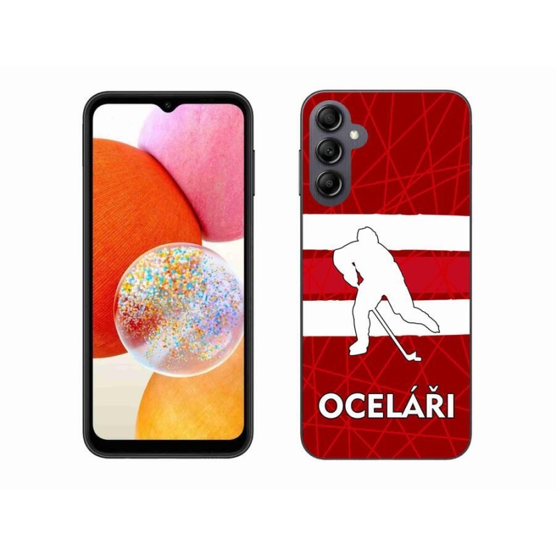 Gél borítás mmCase Samsung Galaxy A14 4G/5G - Acélszínűek