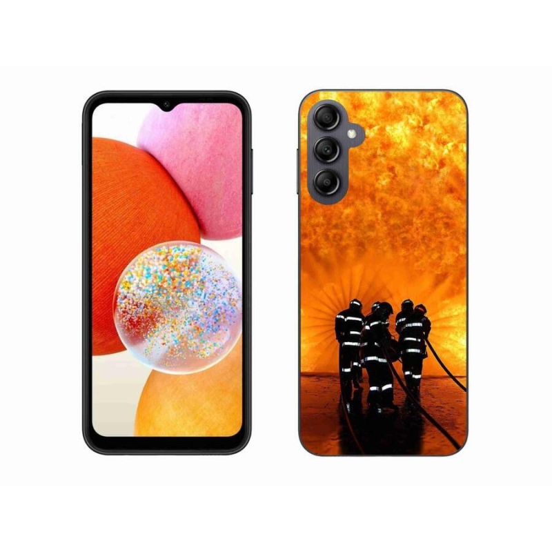 Gél borítás mmCase Samsung Galaxy A14 4G/5G - tűz